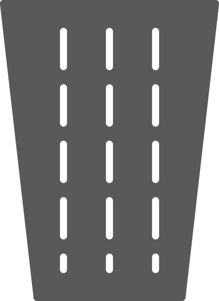 icono de carretera plana vector