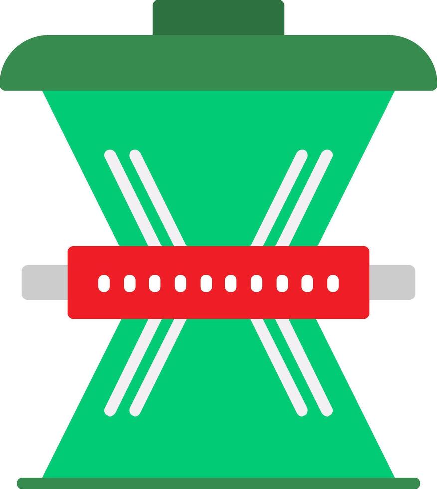 Waste Reduction Flat Icon vector