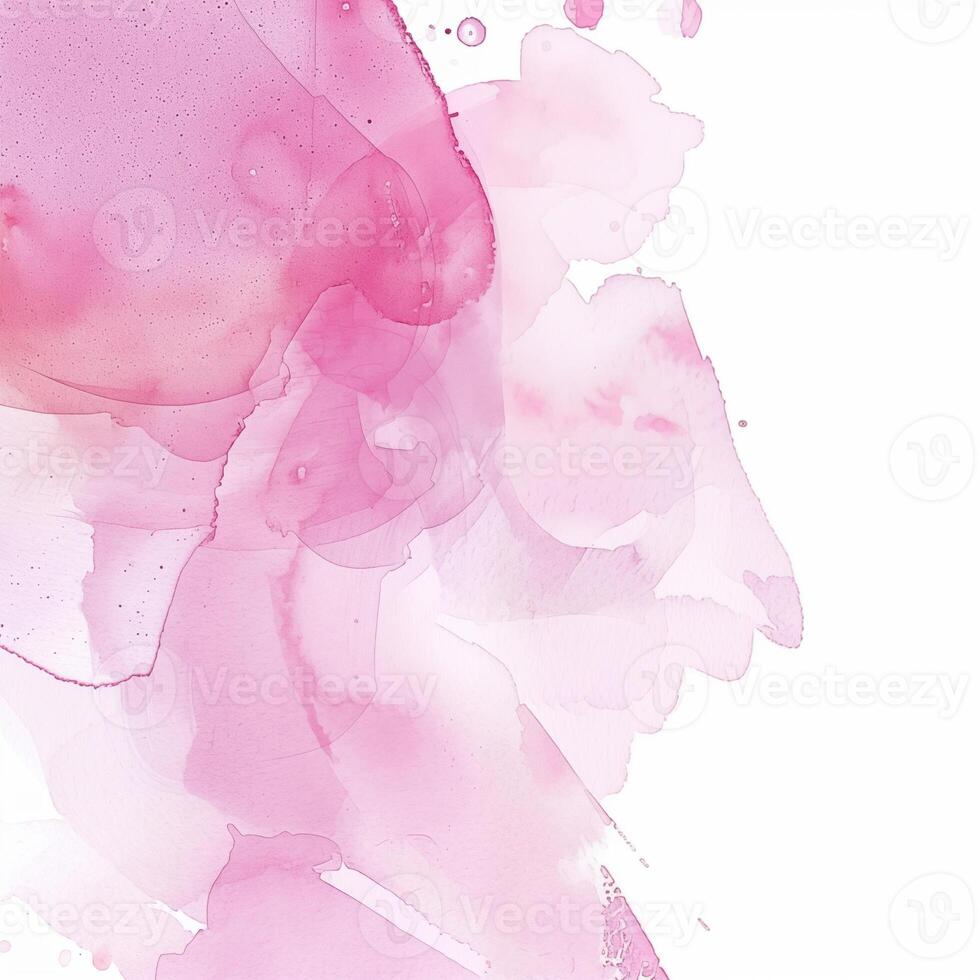 Pink Colorful Abstract Watercolor Background photo