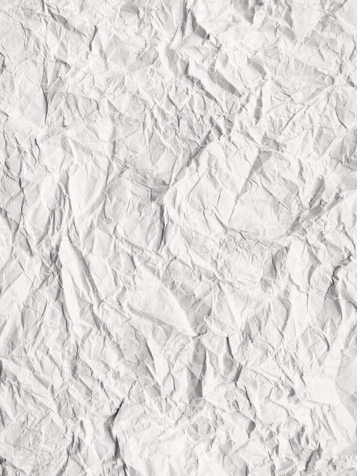 Beige Vertical Crumpled Old Paper Texture Background photo