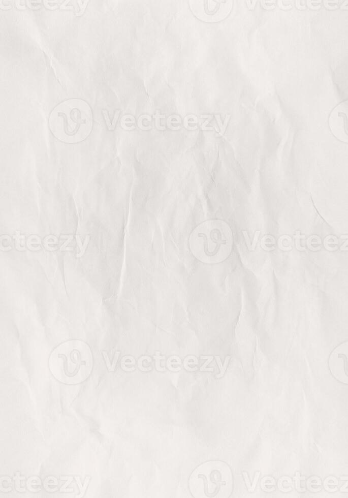 Beige Vertical Crumpled Old Paper Texture Background photo