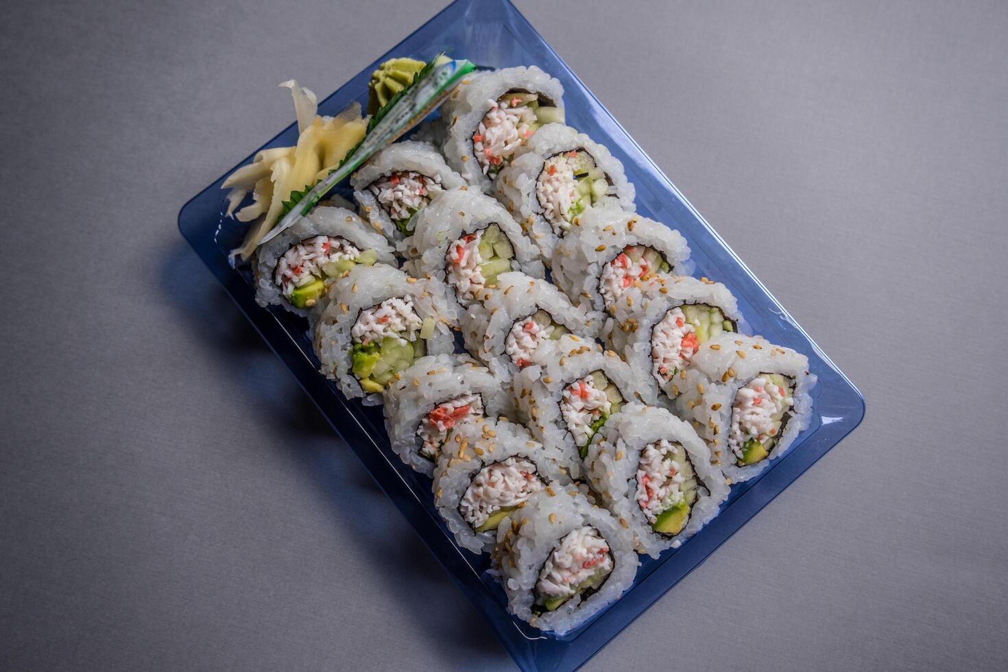 Sushi in a package photo