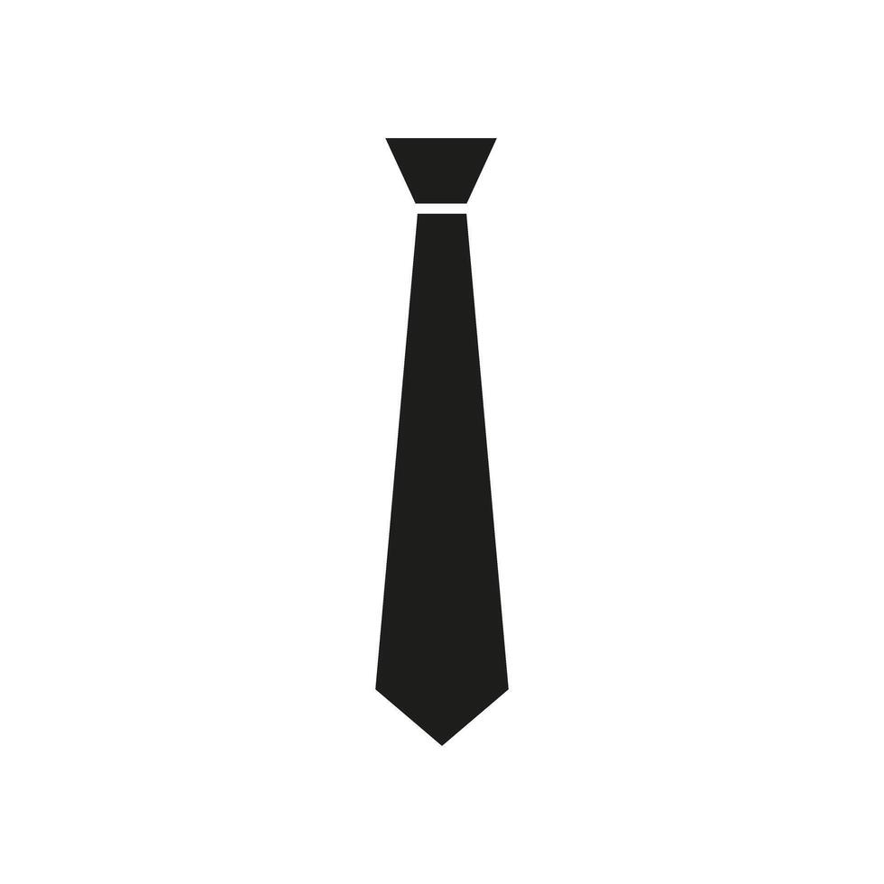 Corbata icono. corbata ilustración signo. corbata símbolo o logo. vector