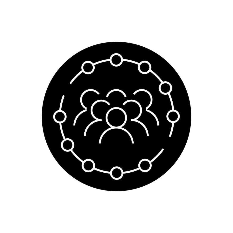 Communication icon. Interaction illustration sign. Connection symbol. Chat logo. vector