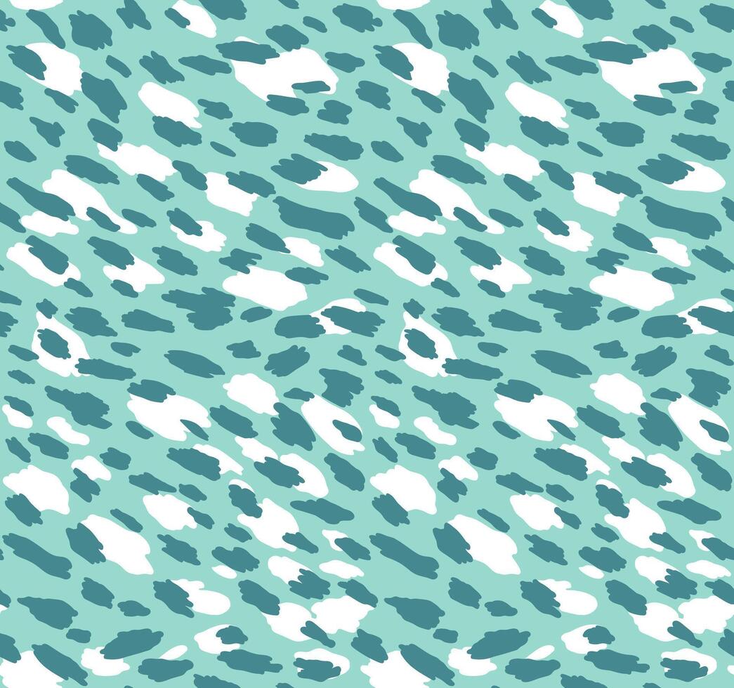 Exotic leopard seamless print pattern. vector