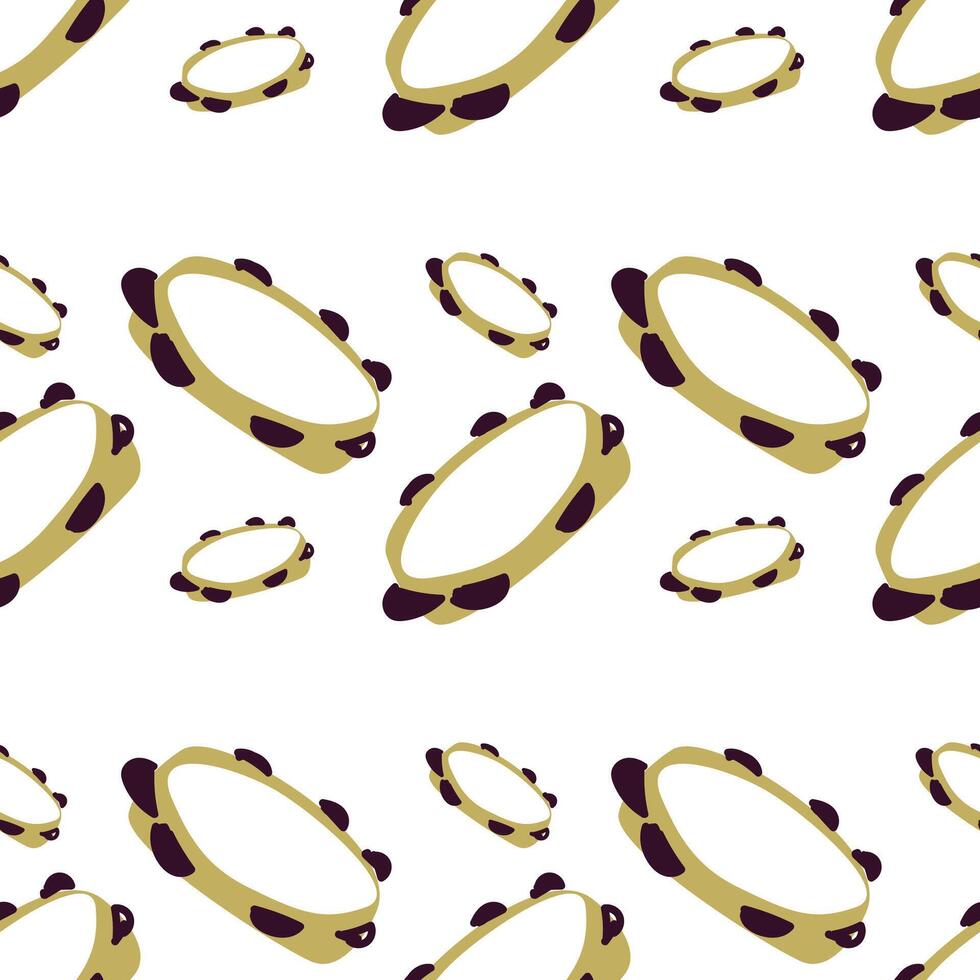 Seamless pattern for music festival. Bright background design with musical vector