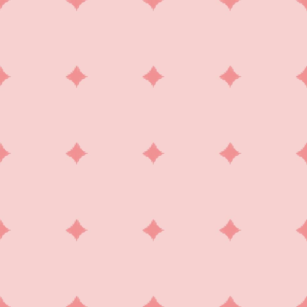 tradicional étnico ikat motivo tela modelo fondo.bordado étnico modelo rosado pastel Rosa rosado antecedentes modelo linda fondo de pantalla. resumen, ilustración.textura, marco, decoración. vector