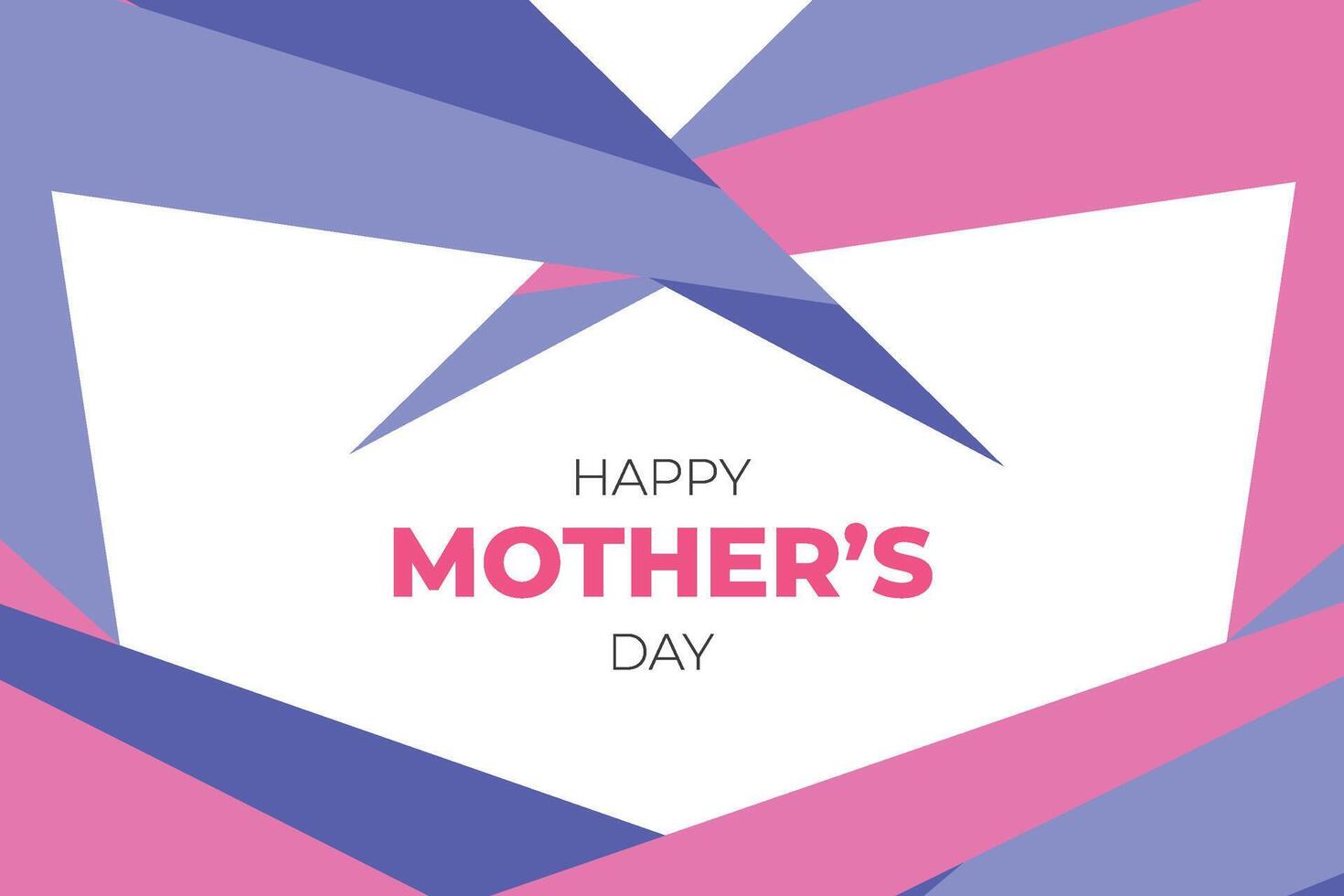 Happy Mothers Day Colourful Abstract Background vector