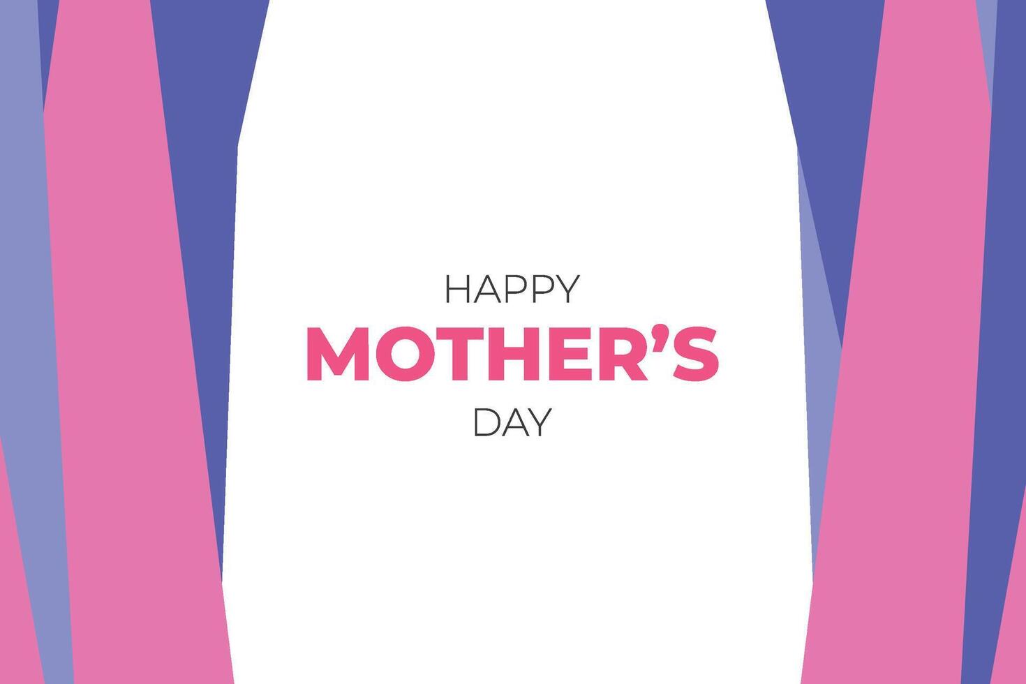 Happy Mothers Day Colourful Abstract Background vector