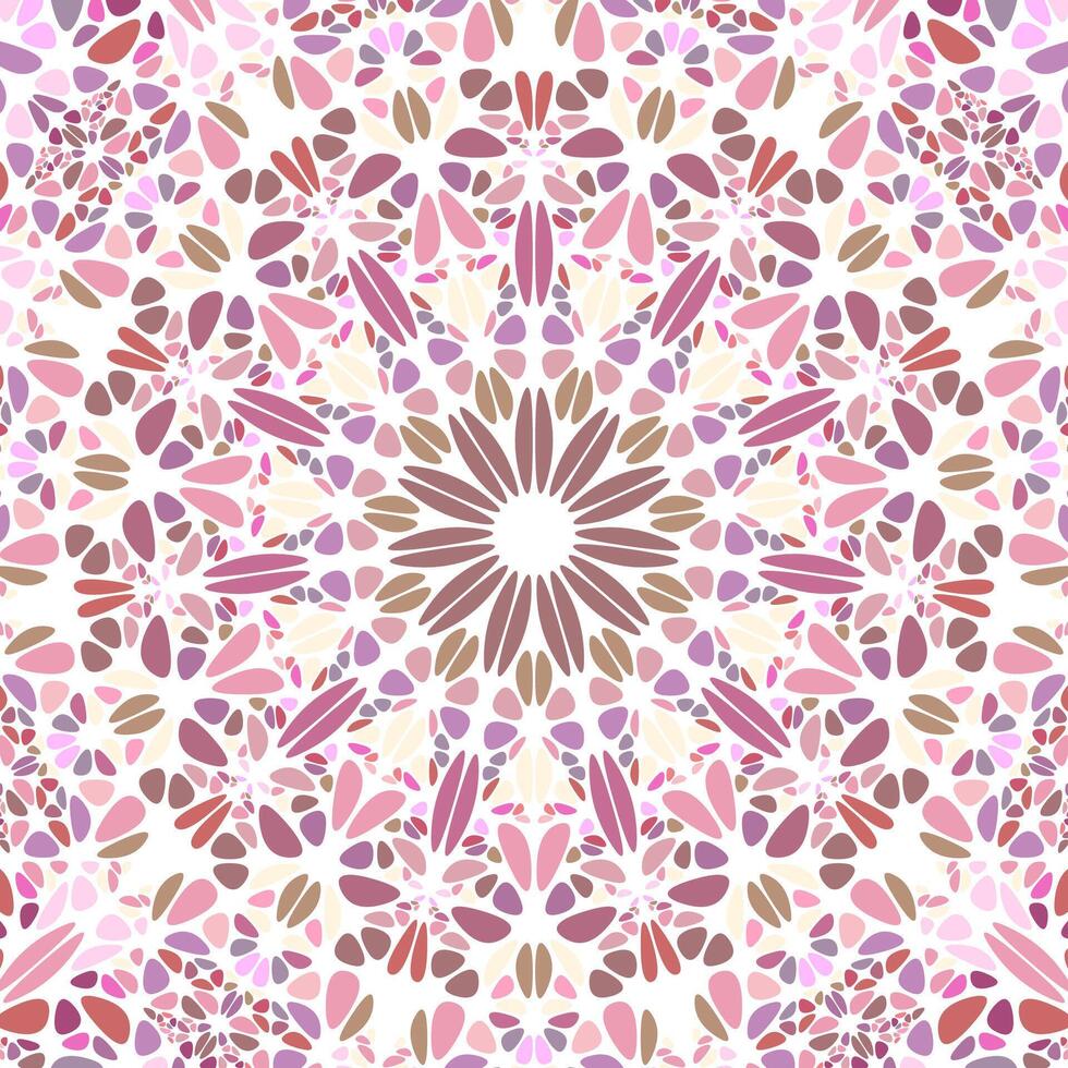 Psychedelic colorful dynamic curved stone mosaic background vector