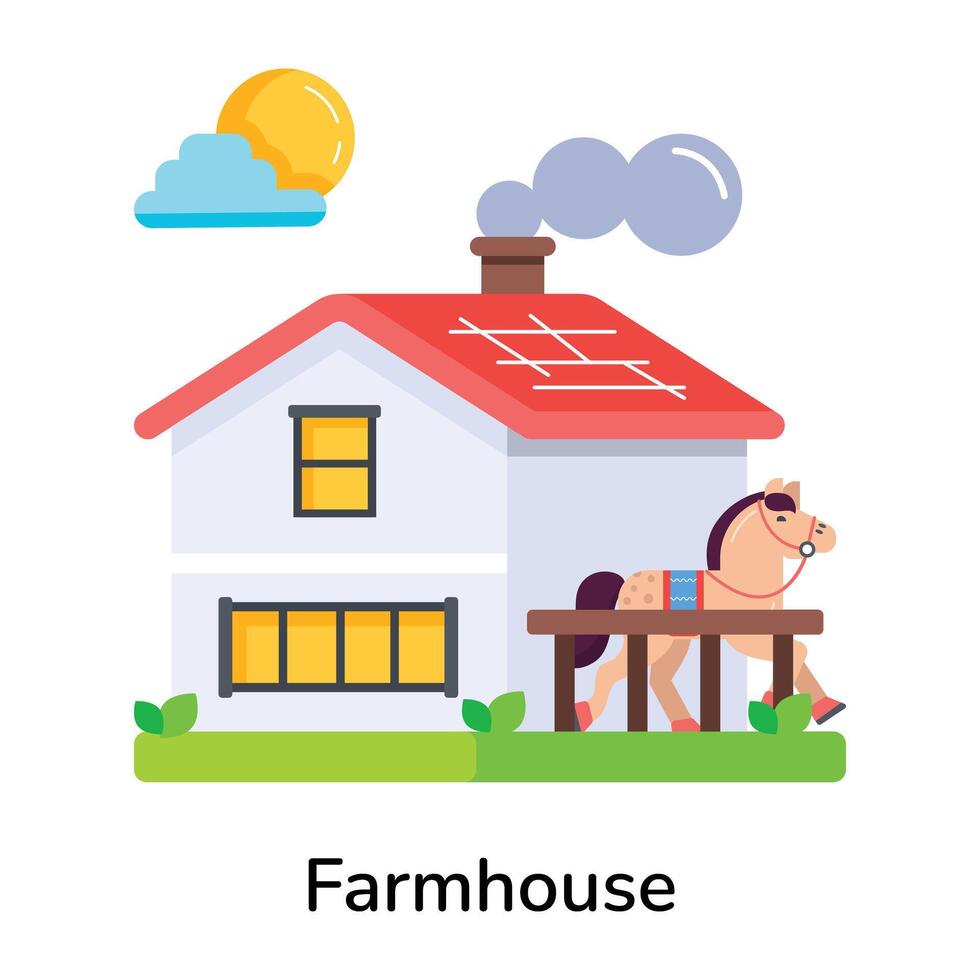 Trendy Farmhouse Concepts vector