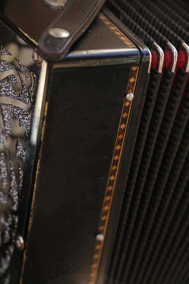 details of an accordion photo