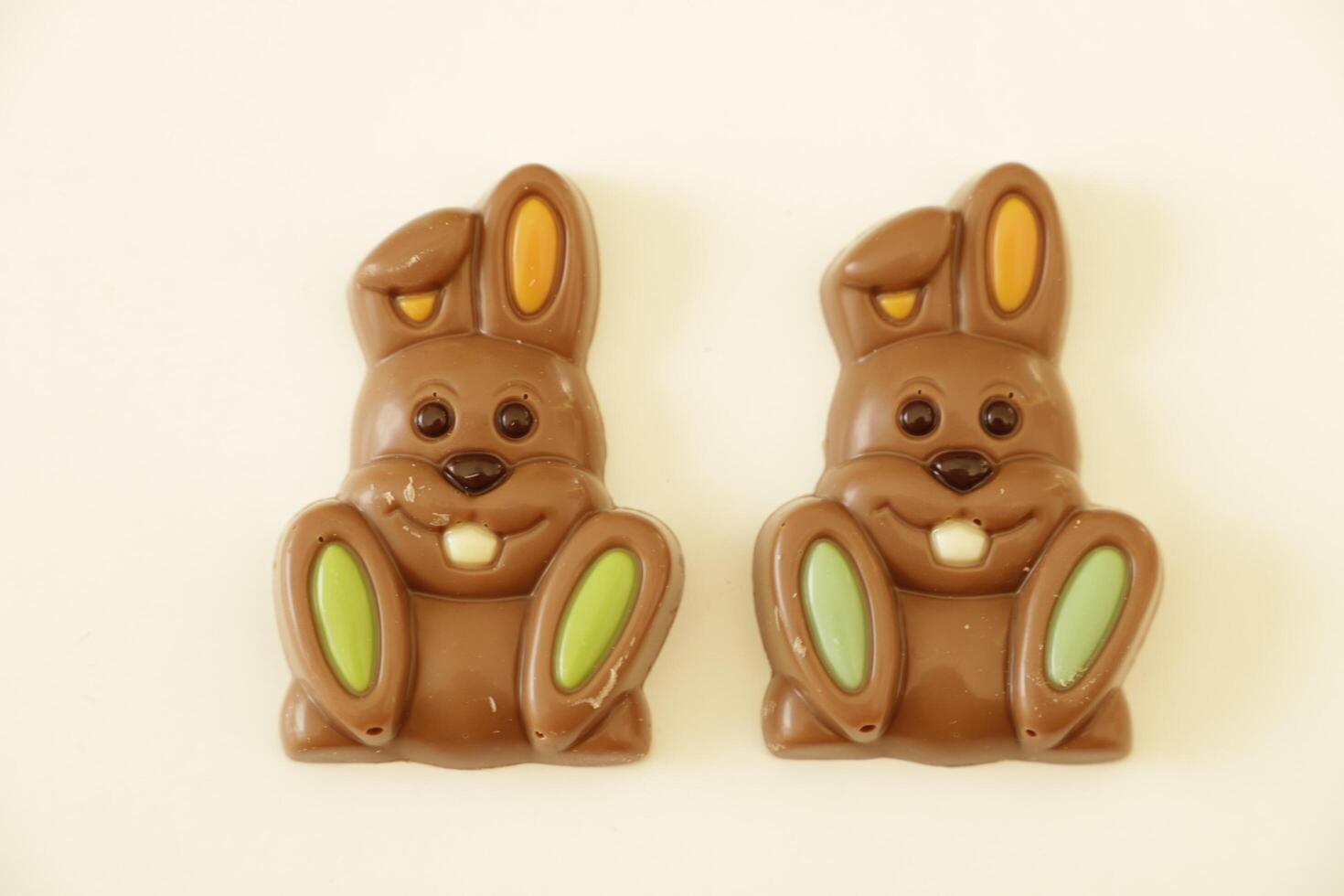 chocolate easter bunnies photo