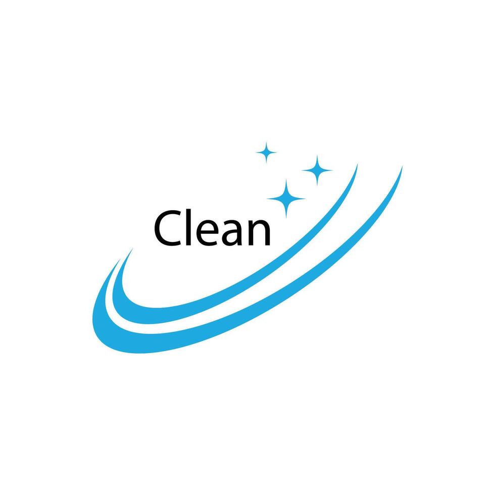 limpieza logo modelo símbolo diseño vector