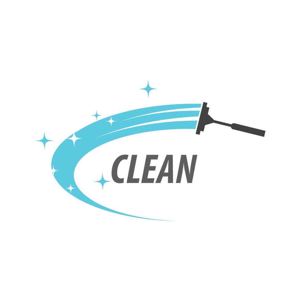 Cleaning logo template symbol design vector