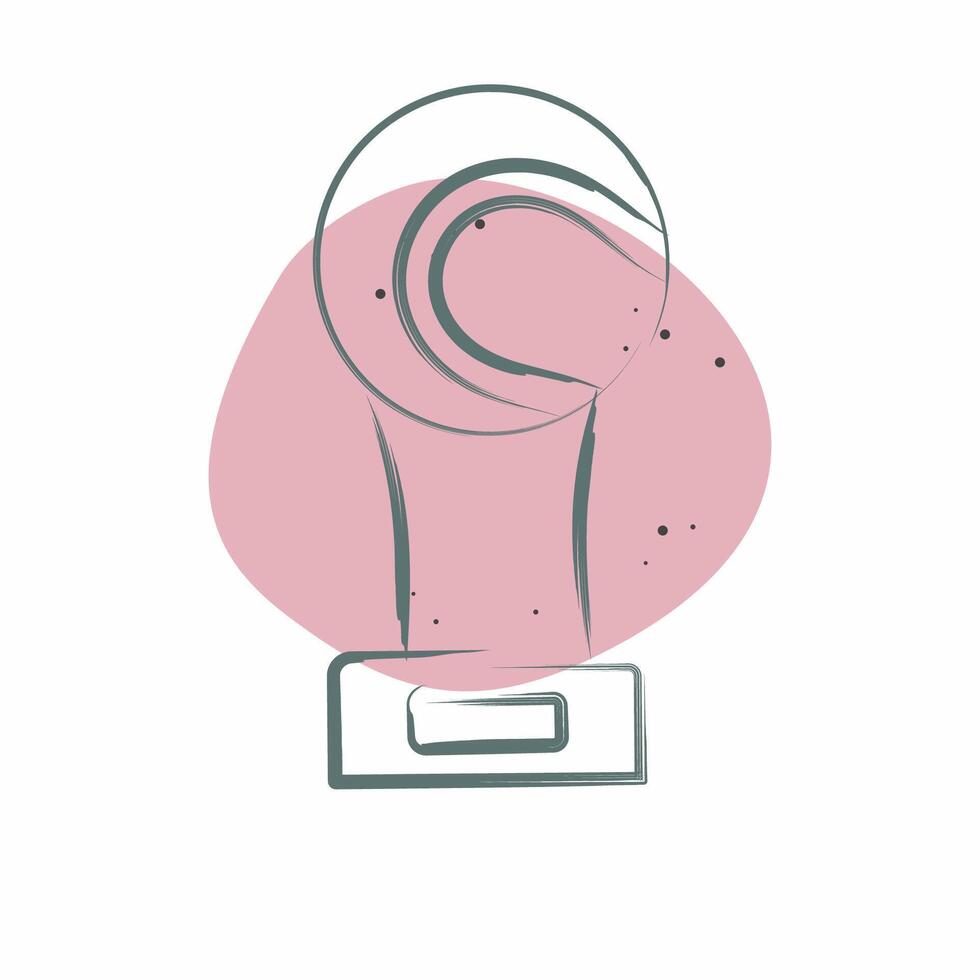 Icon Award. related to Tennis Sports symbol. Color Spot Style. simple design illustration vector