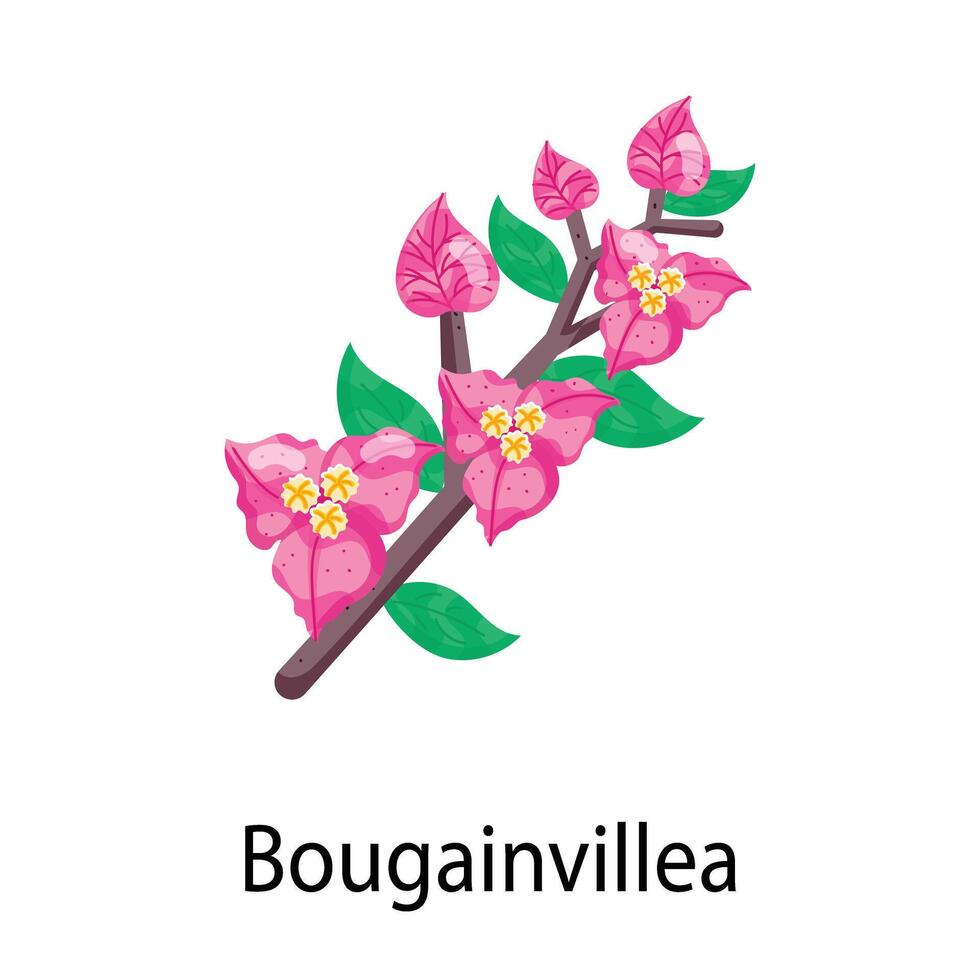 Stickers Depicting Spring Flowers vector