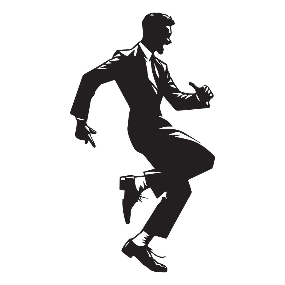 Black Bottom Dance Illustration in black and white 43343953 Vector Art at Vecteezy