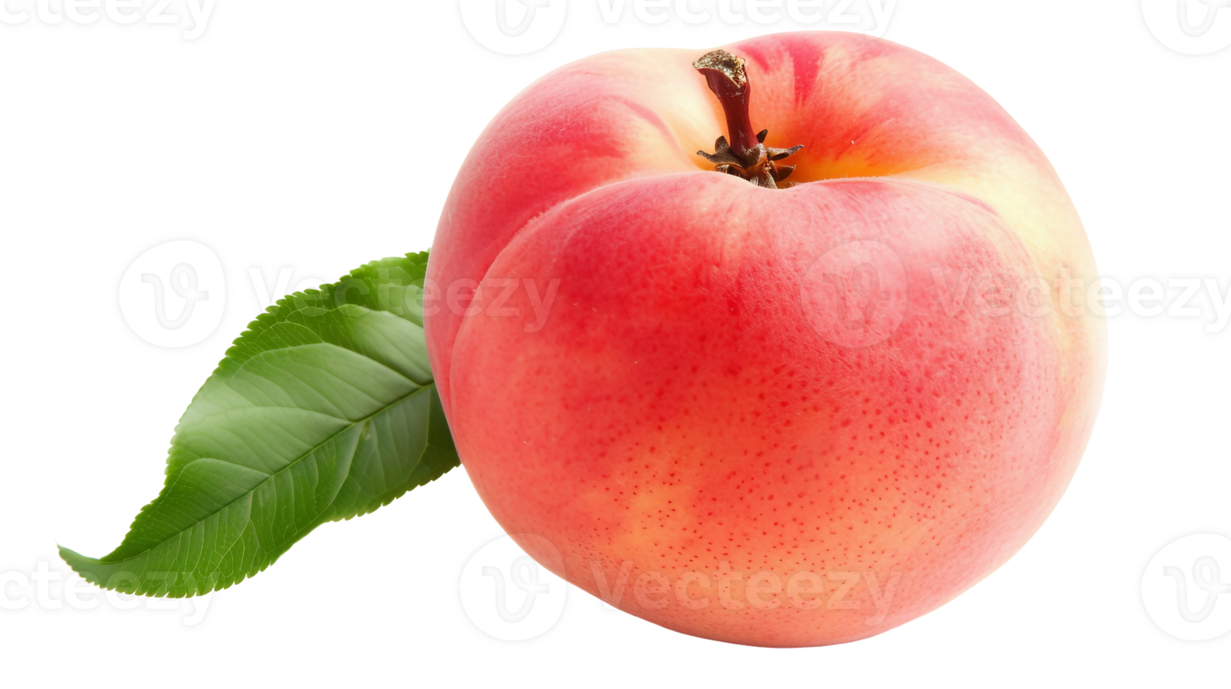 Peach Image on Transparent Background png