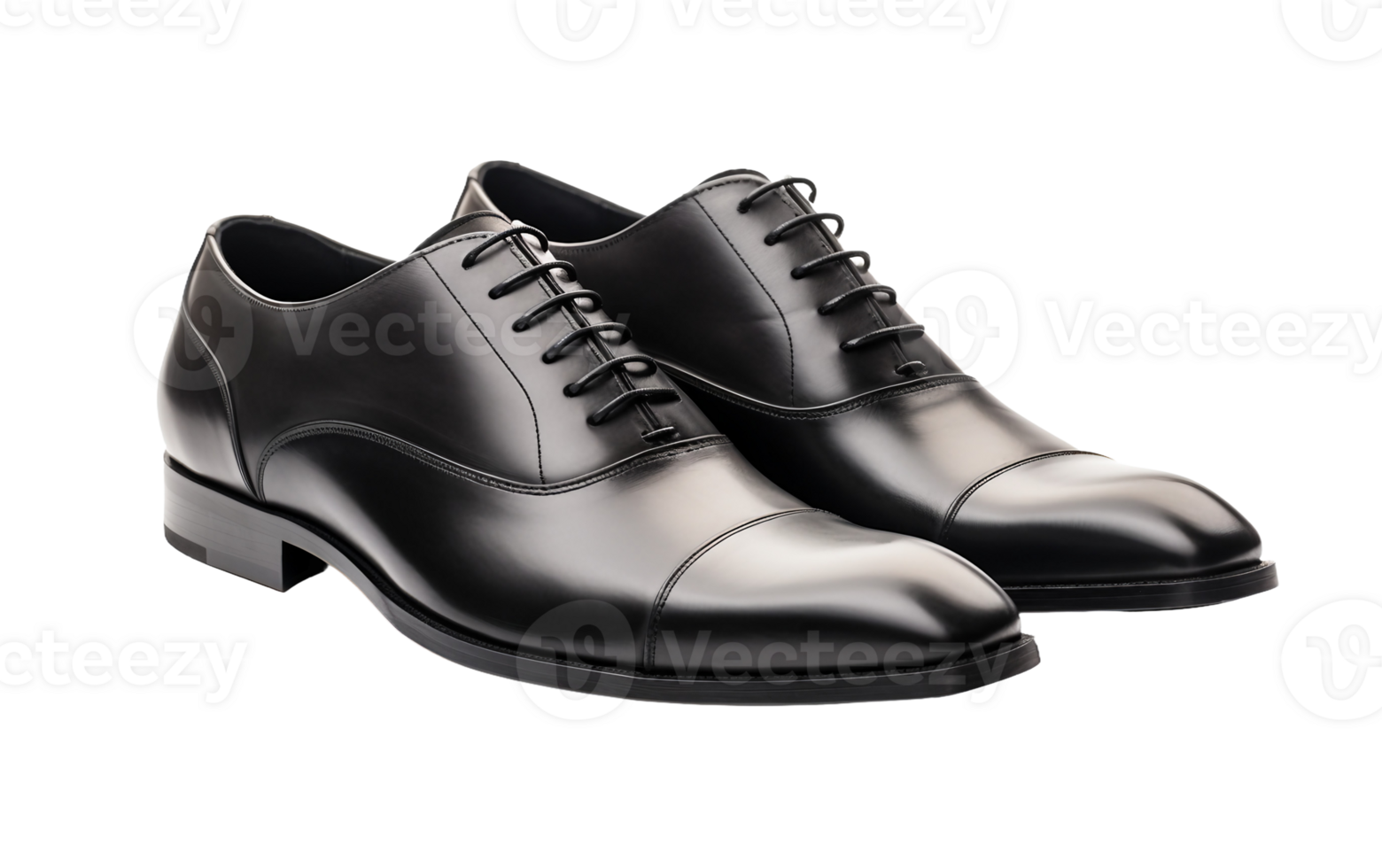 Black Shoes On Transparent Background png