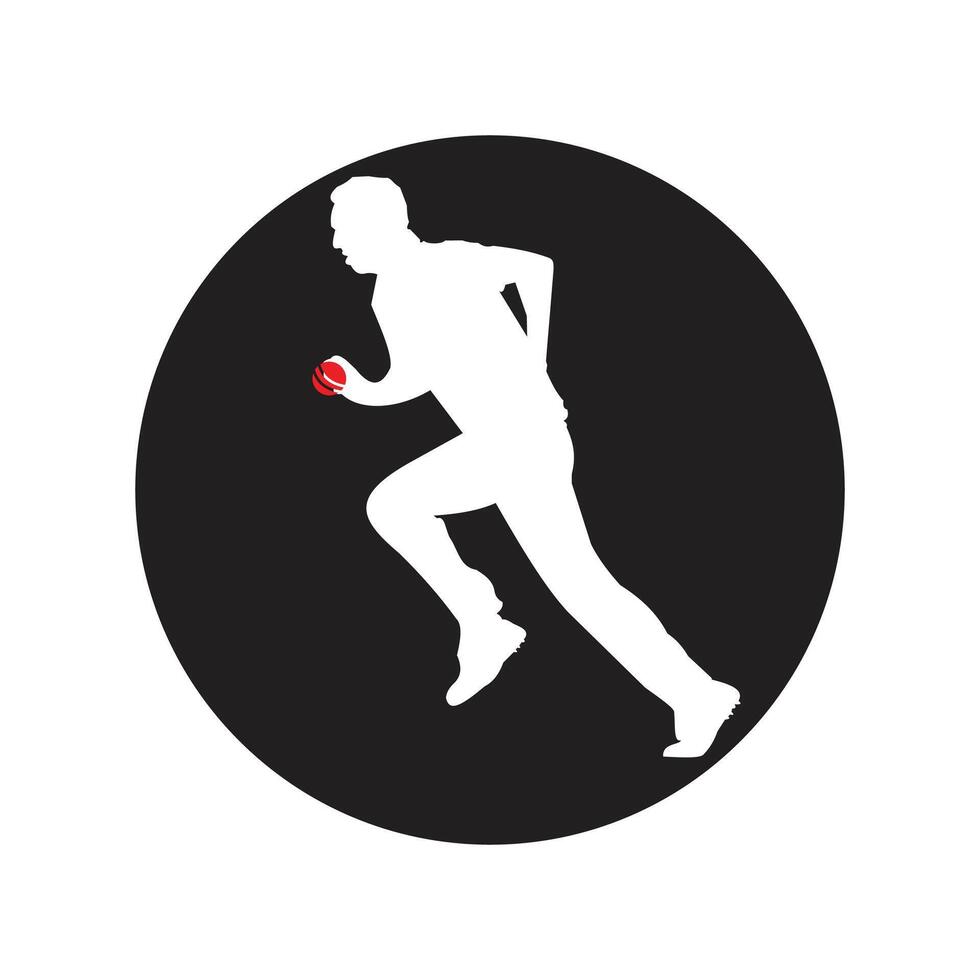 Cricket Logo disegn vector