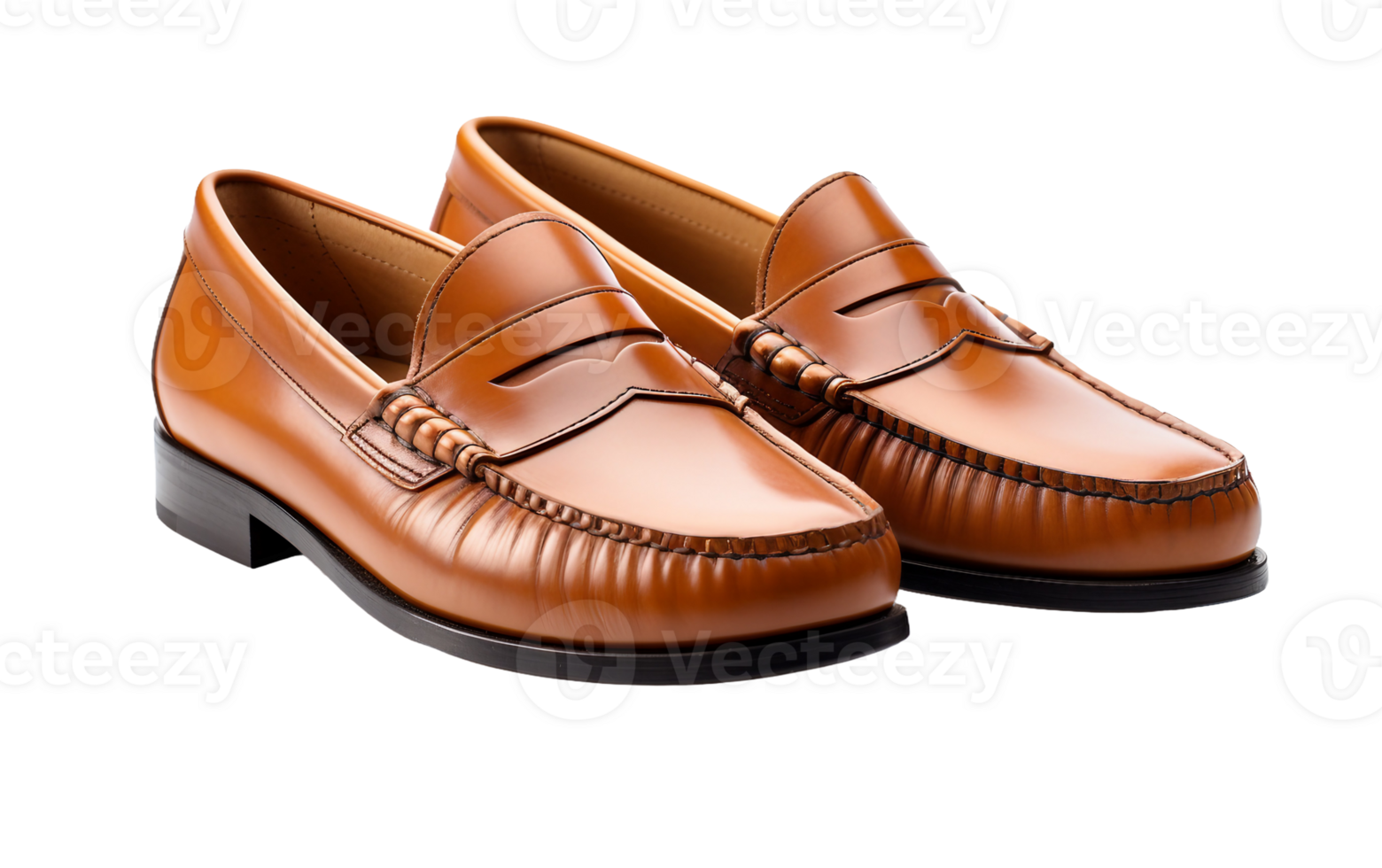 klassisk penny loafers på transparent bakgrund png