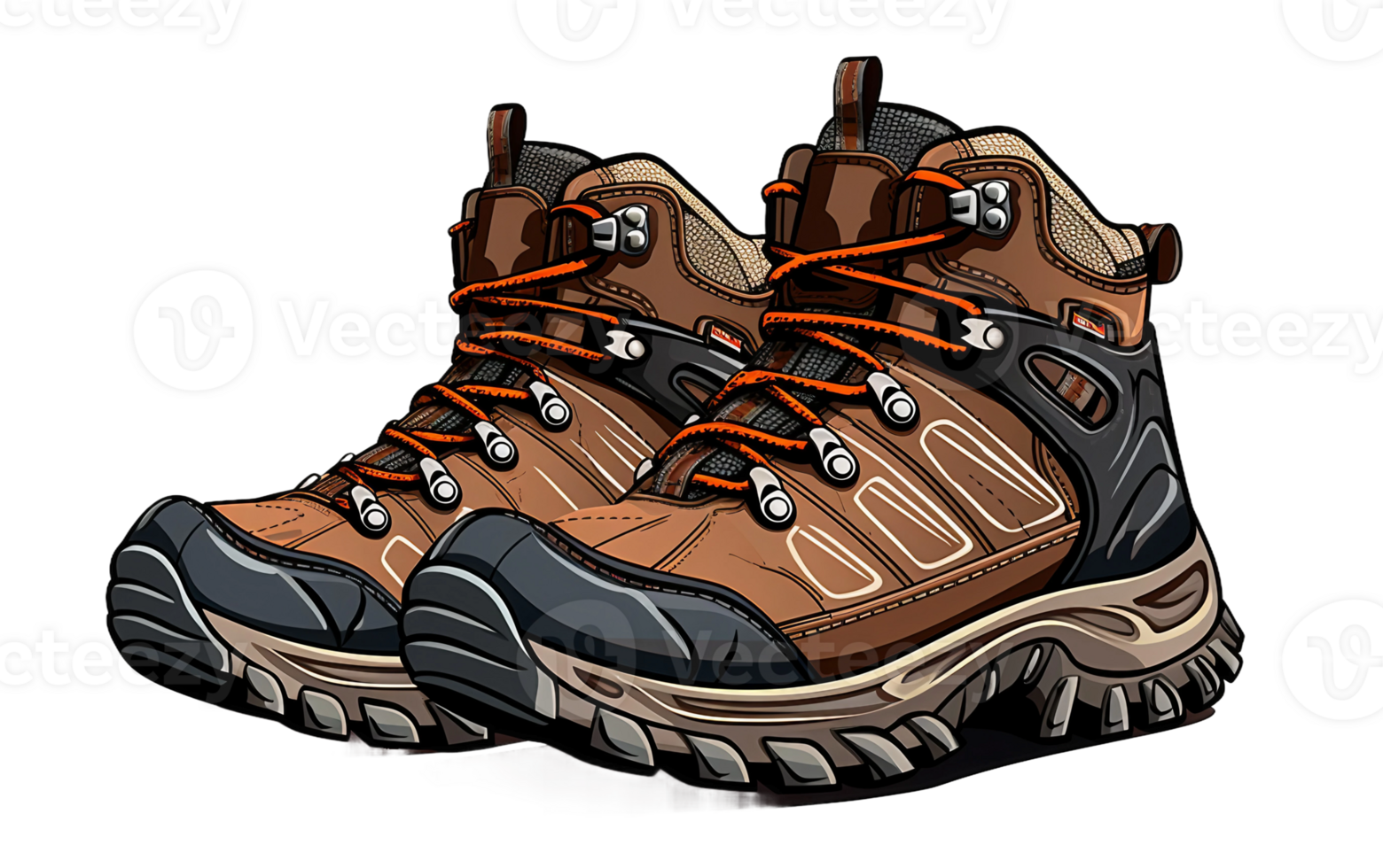 Hiking Boots for Outdoor Adventures On Transparent Background png