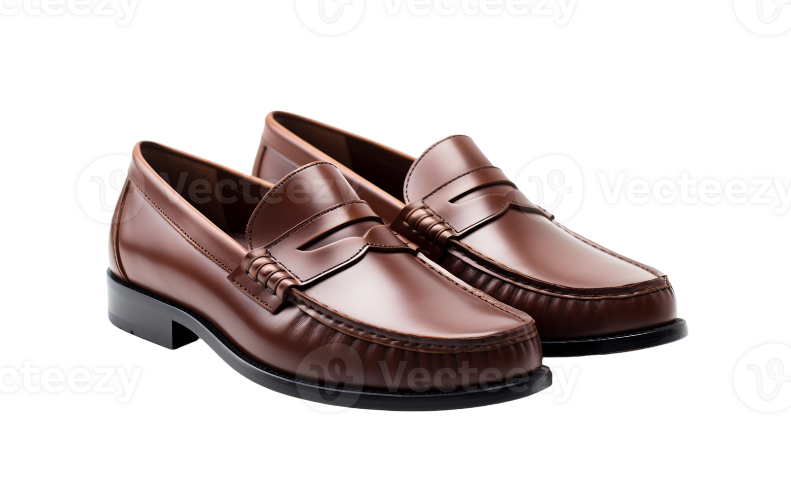 penny loafers på transparent bakgrund png