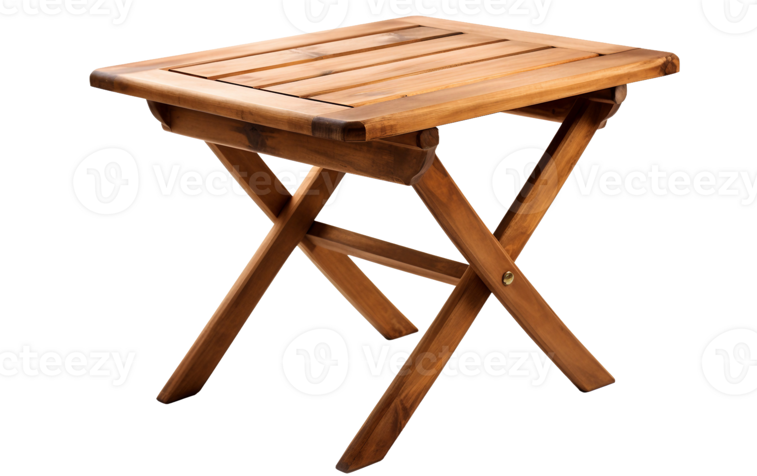Folding Table with Bamboo Bliss On Transparent Background png