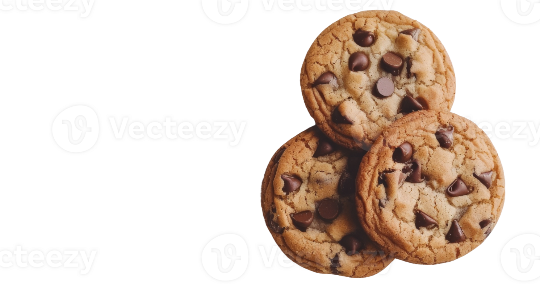 Chocolate Chip Delights, on transparent background, format png