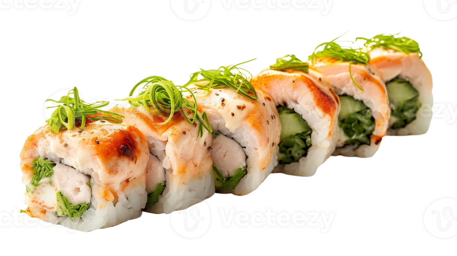 Chicken Rolls on Transparent Background png