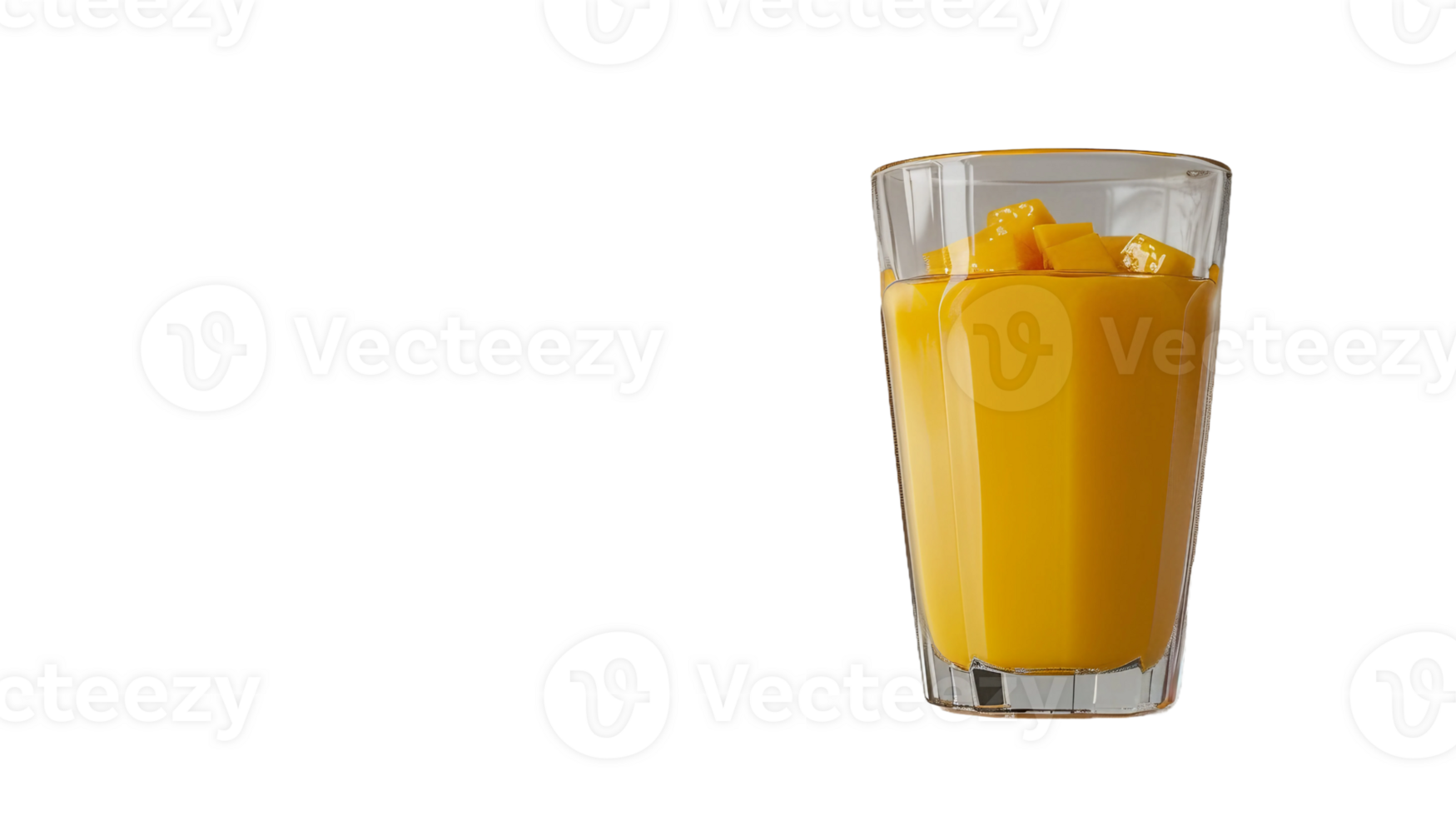 Mango Nectar on Transparent Background png