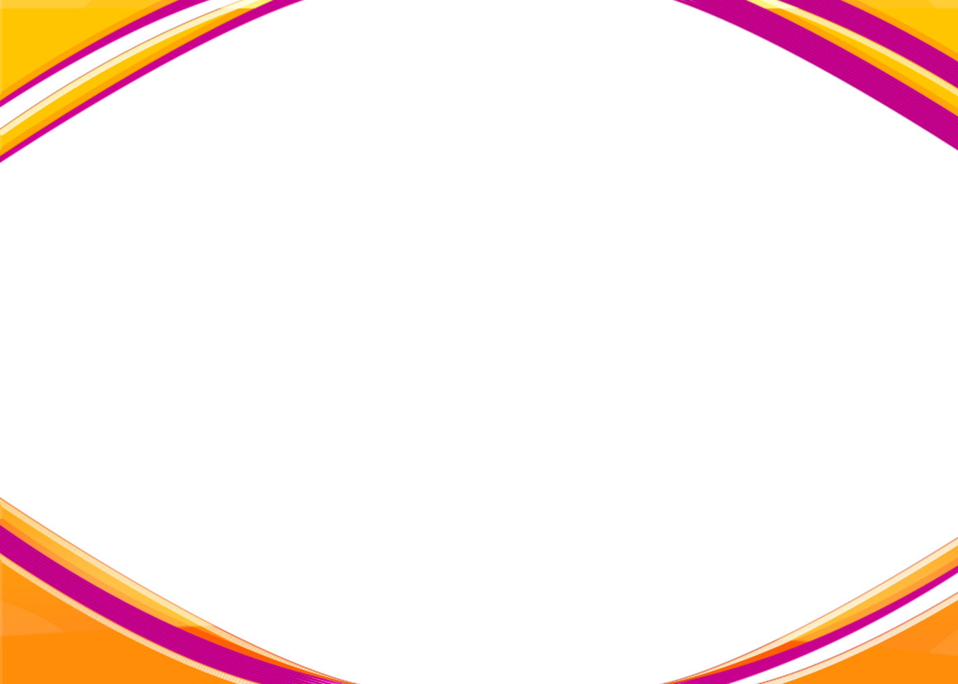 Abstract realistic modern frame yellow 3d style png