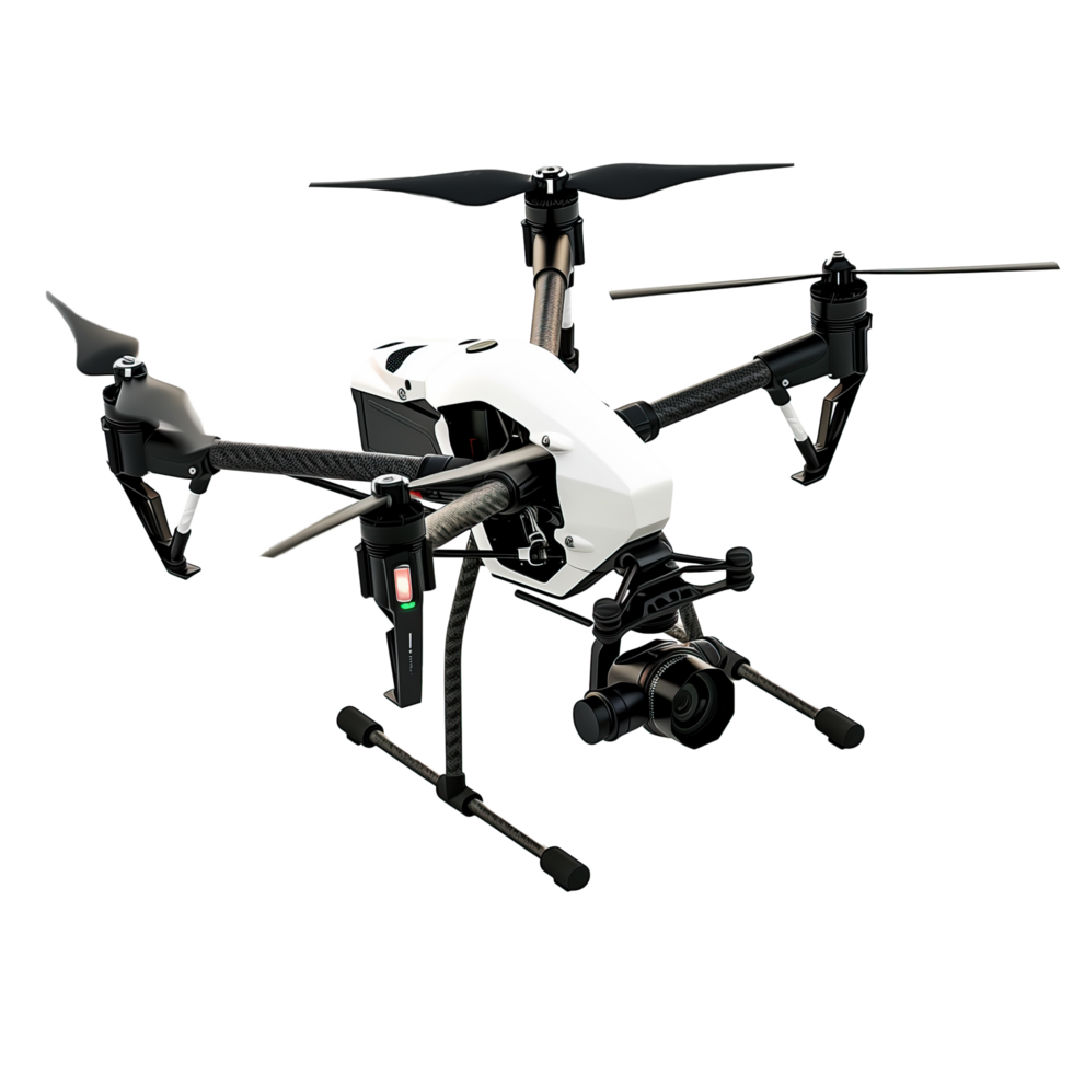 Drone with camera cut out image png