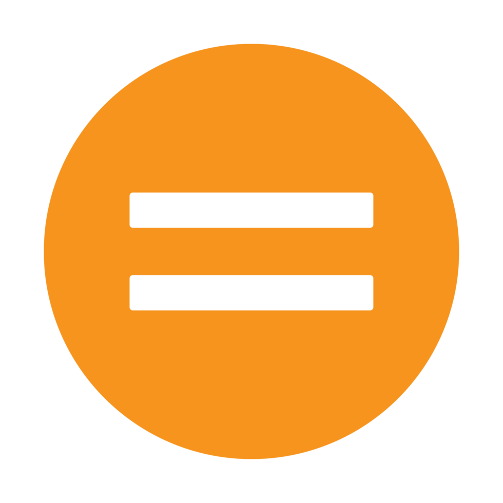 Equal Sign Icon png