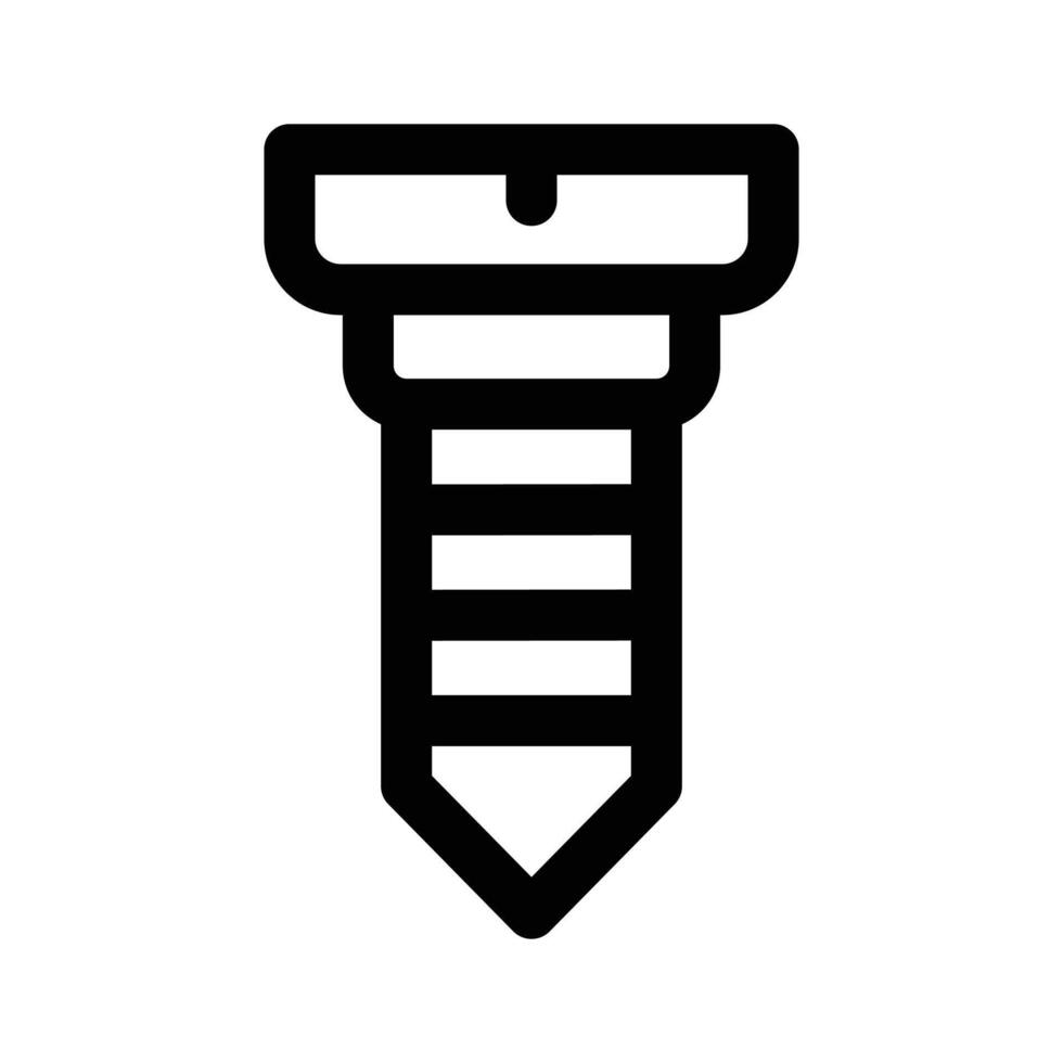 Download this beautifully designed icon of a screw, Designed in trendy style vector