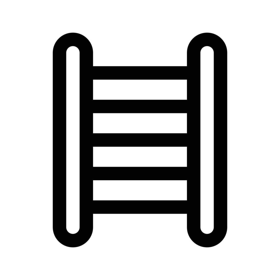 Beautifully designed trendy icon of ladder, construction ladder vector