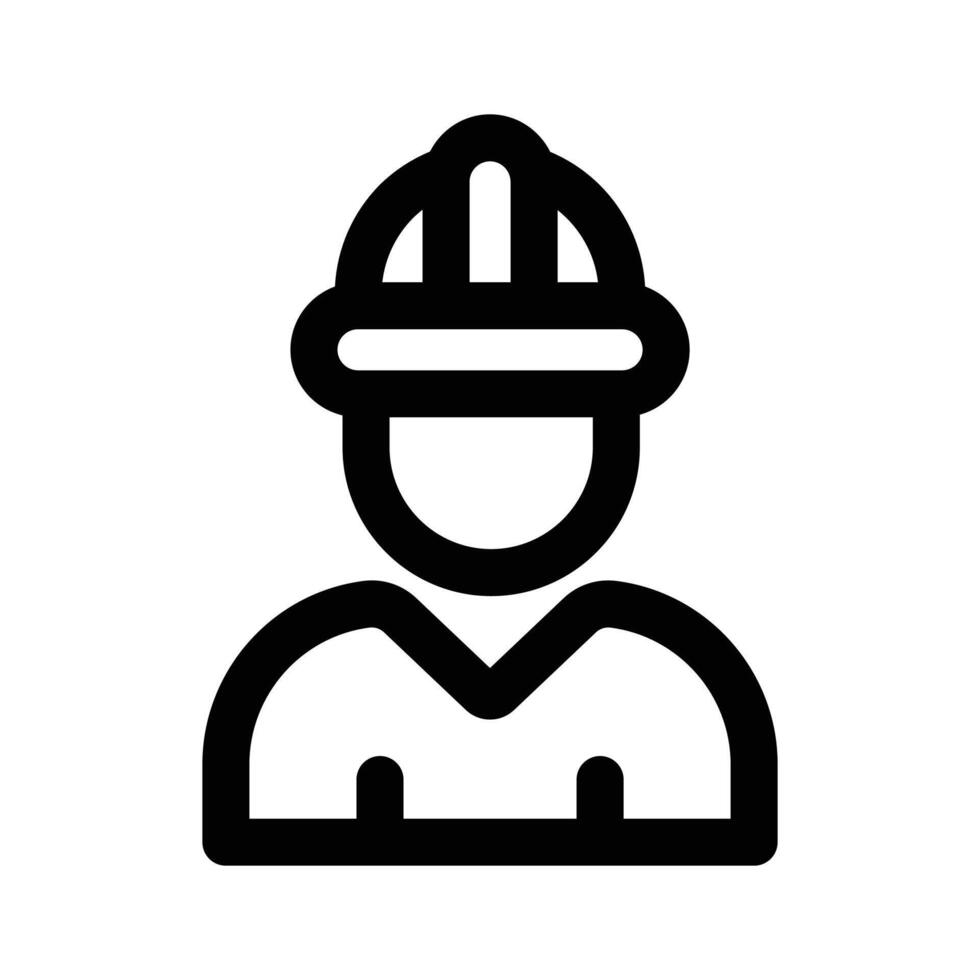 Grab this beautifully designed icon of labor in editable style, a customizable of worker, engineer vector