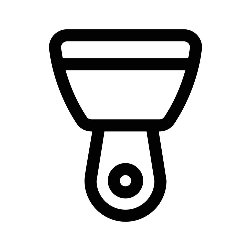 Get this editable of scraper, in trendy style vector