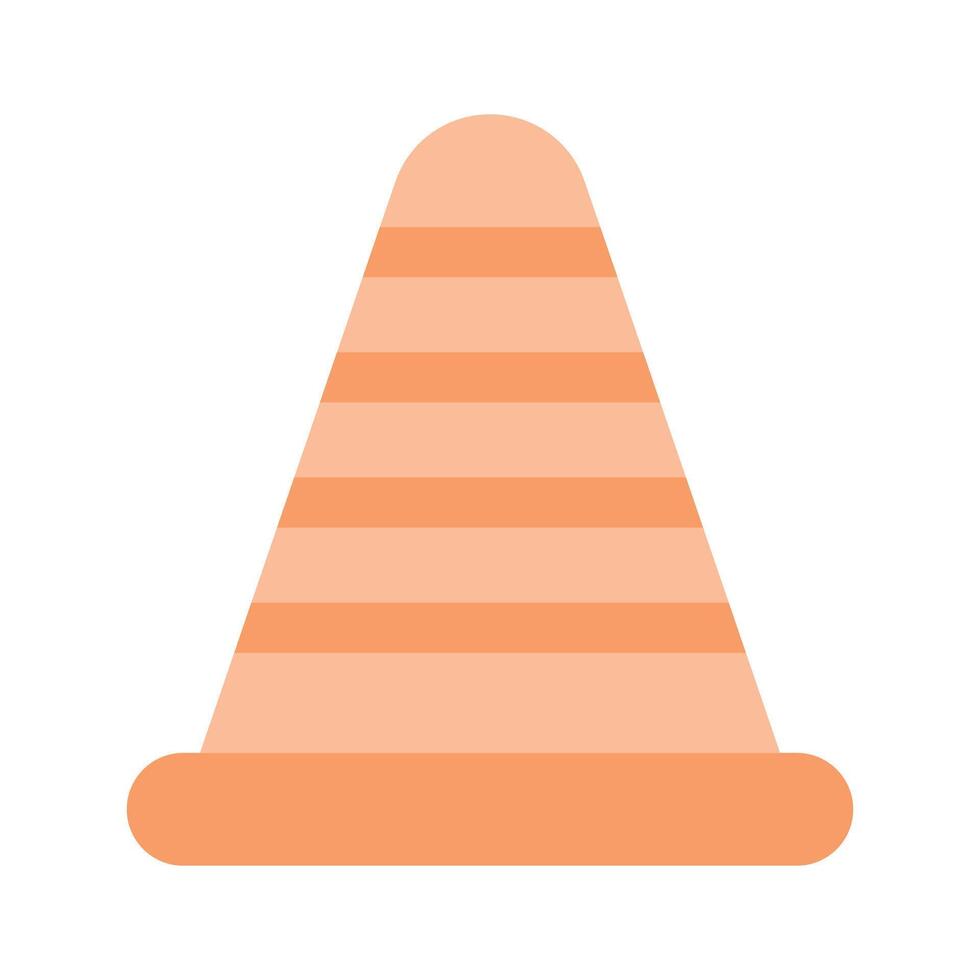 Trendy unique icon of Construction cone, construction cone design vector