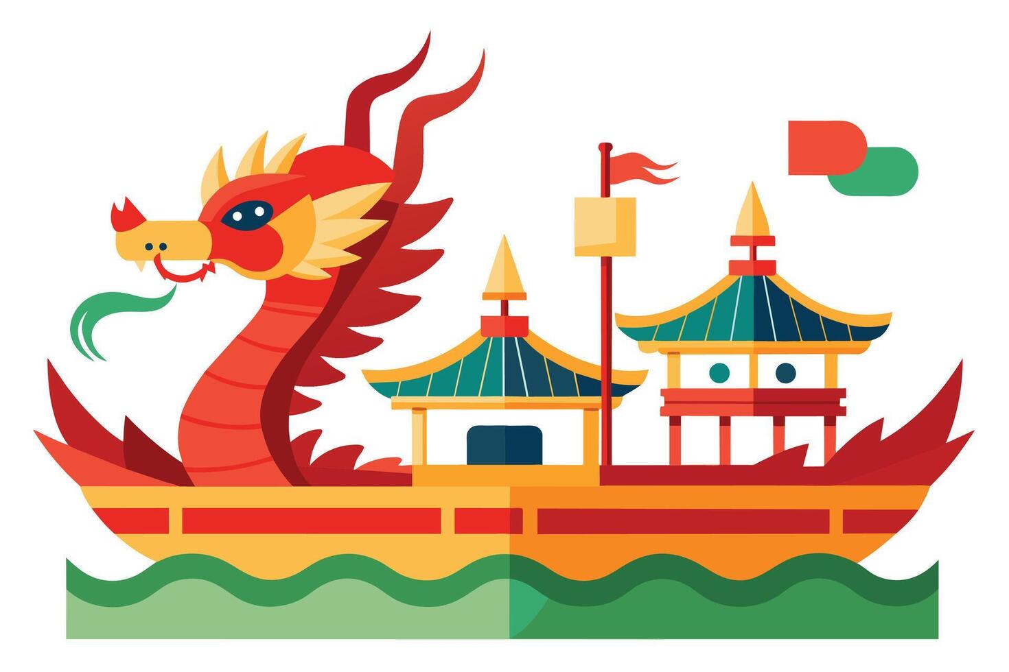 Dragon Boat Festival vector