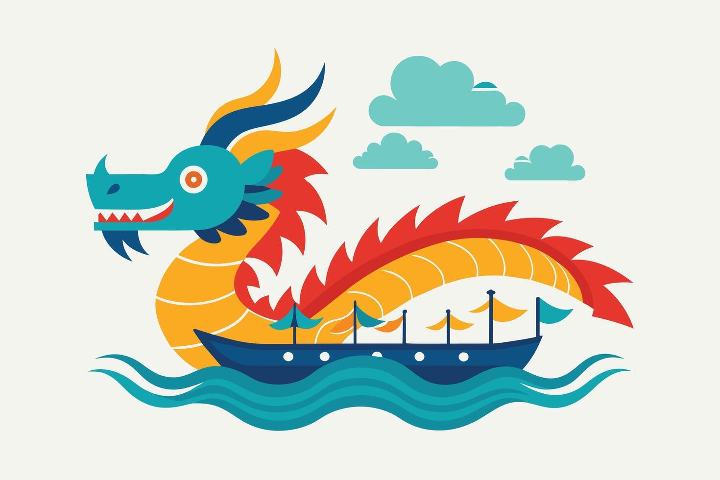 Dragon Boat Festival vector