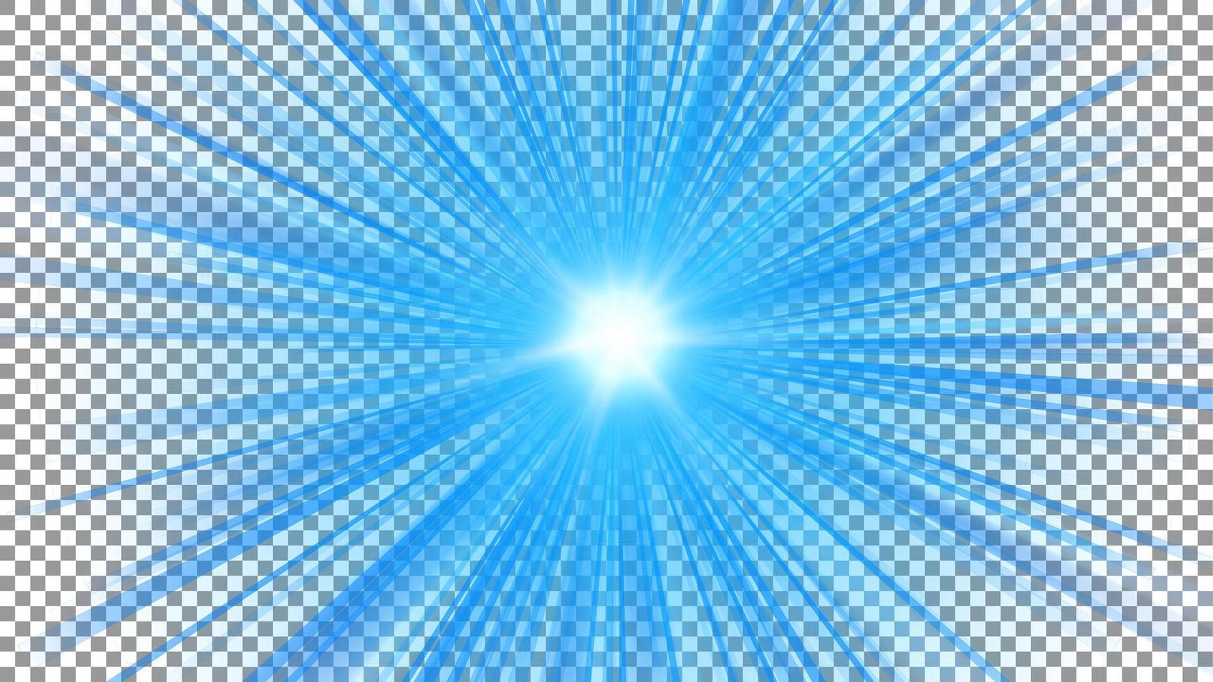 Blue Light Shining on White Pattern vector