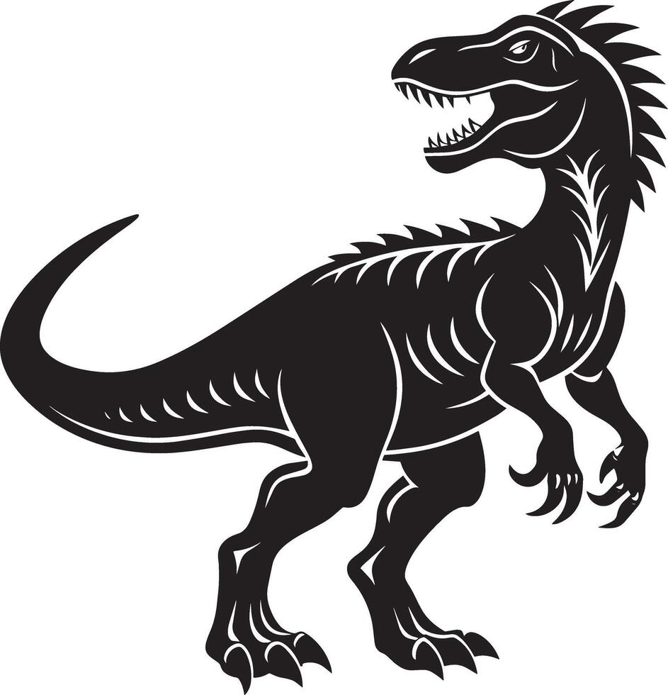 Tyrannosaurus - dinosaur. illustration vector