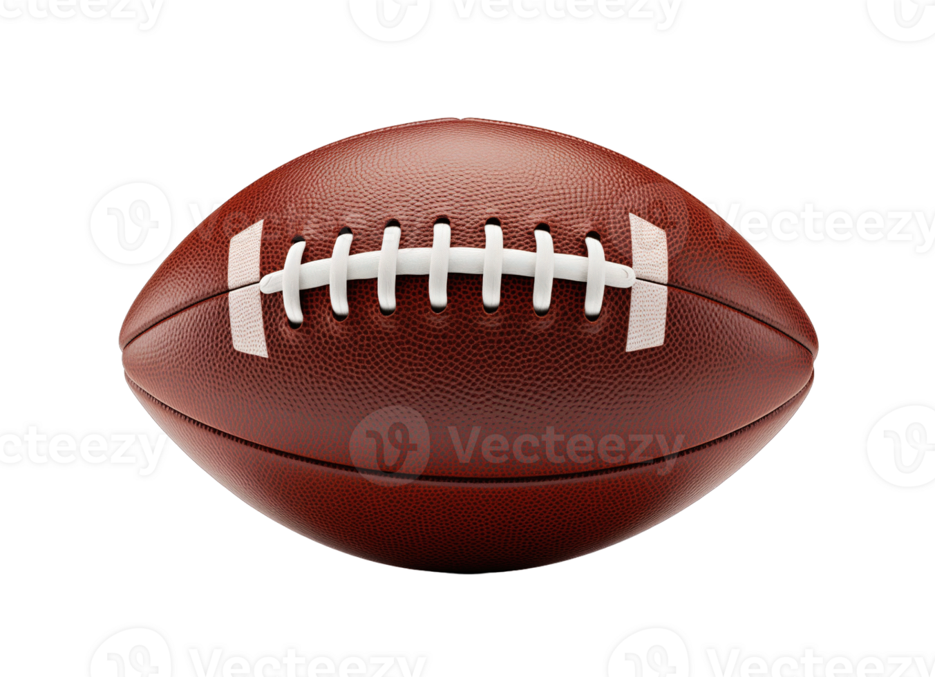 American football ball isolated on transparent background png