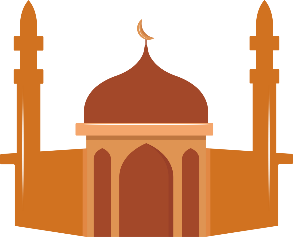 Flat design ramadan icons png