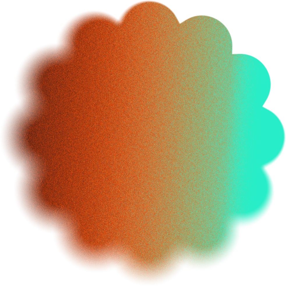 Gradient blury shapes png