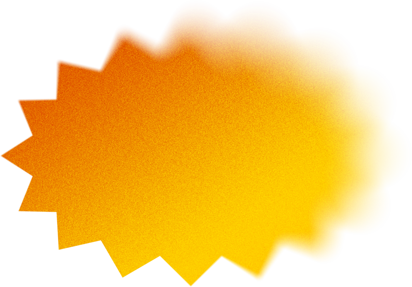 Gradient blury shapes png