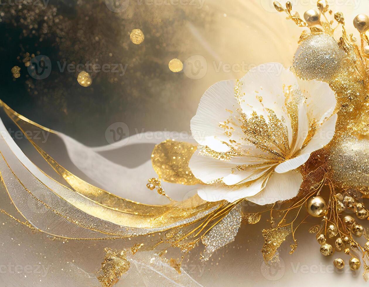 golden background, New year concept. photo