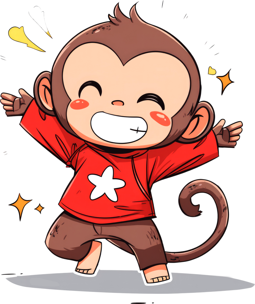 Art Illustration Character Funky of Animal Lion, Bear, Gorilla, Apes, Monkey and Wolf, type transparent for t-shirt png